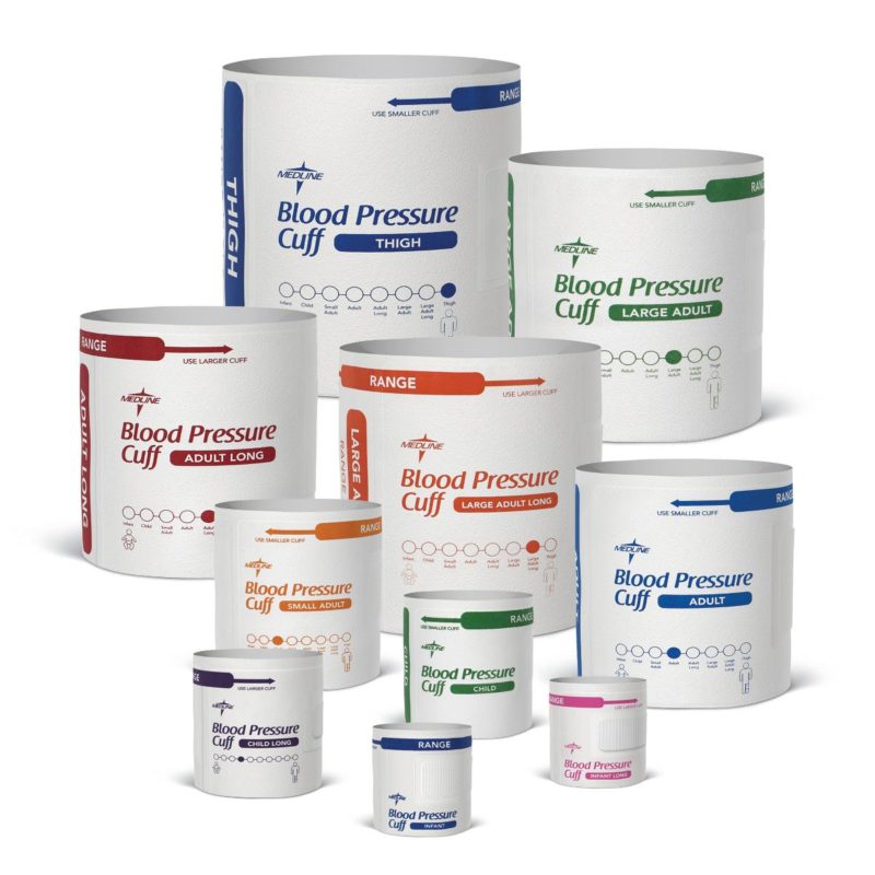 Single Tube Blood Pressure Cuffs with Marquette Connector *Disposable